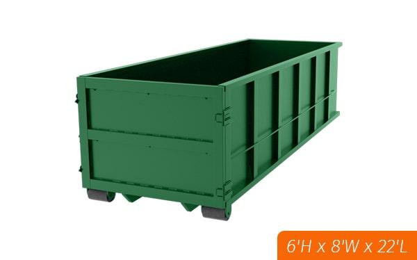 our prices for renting a thirty yard dumpster depend on the location and duration of the rental period